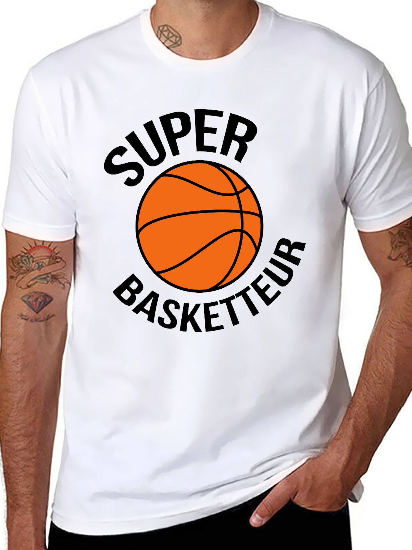 Super Basketteur Black T-Shirt