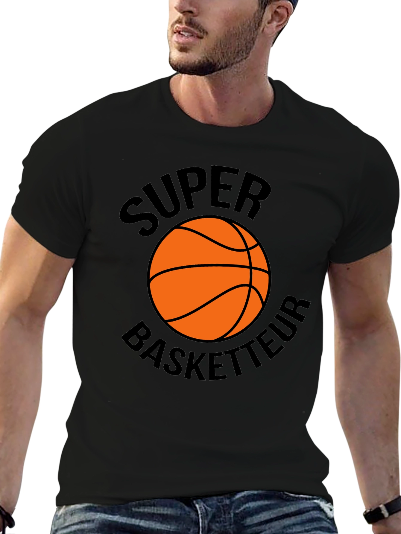 Super Basketteur Black T-Shirt