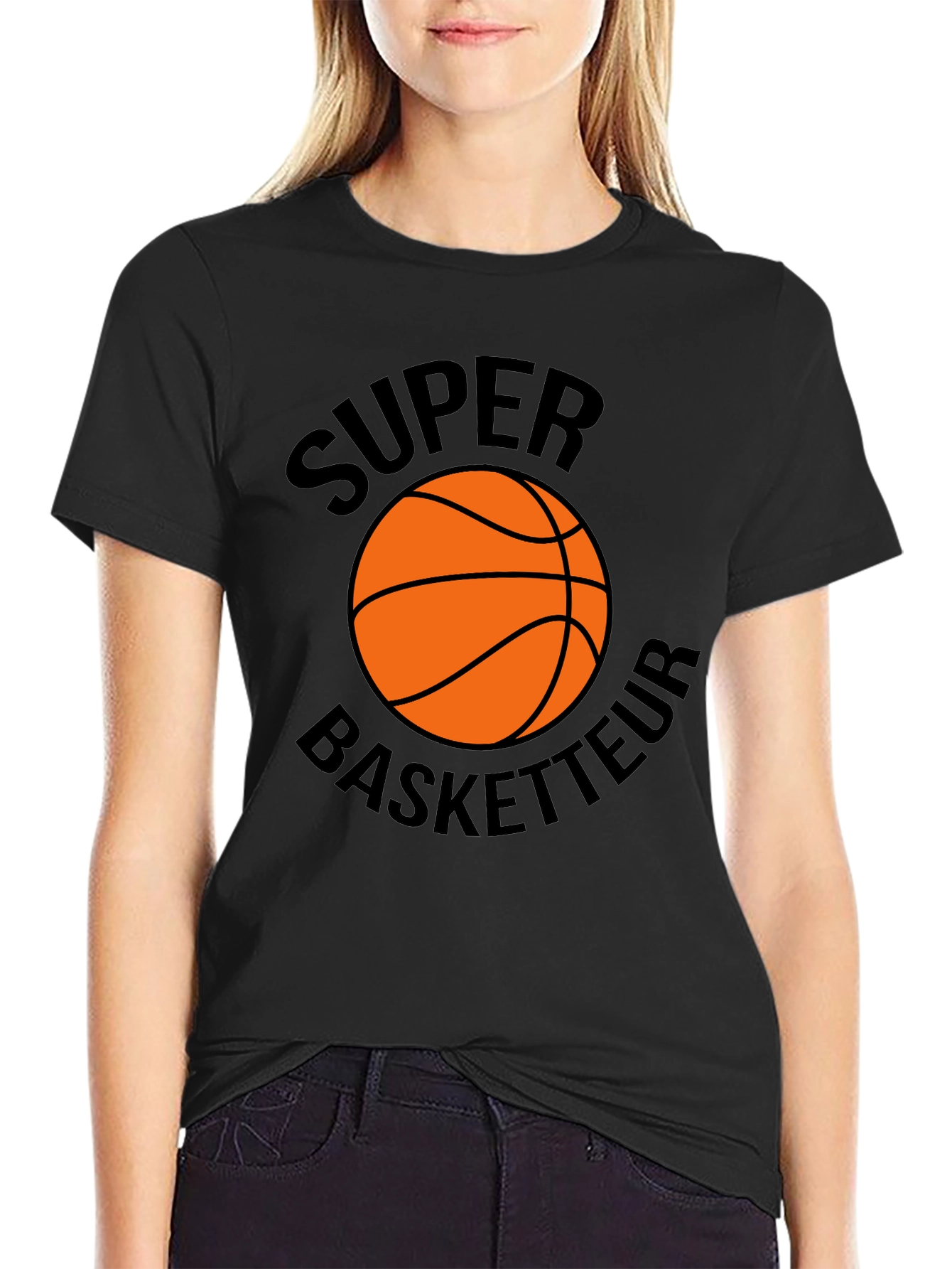 Super Basketteur Black T-Shirt