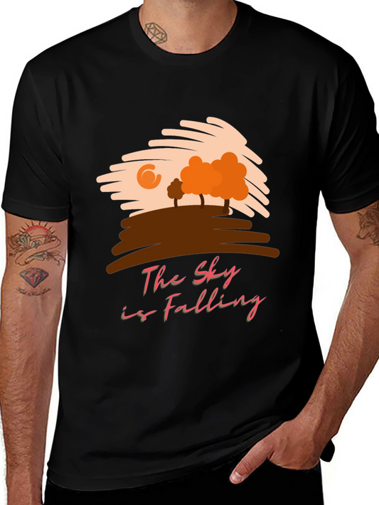 The Sky is Falling Graphic Tee - Stylish & Comfortable