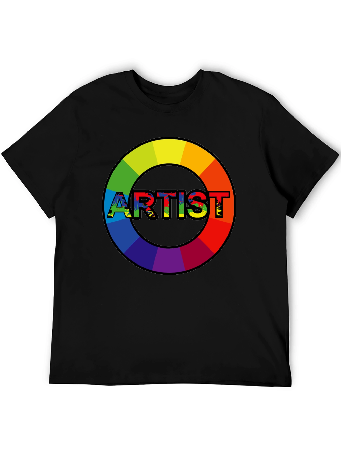 Rainbow Artist T-Shirt - Express Your Creativity!