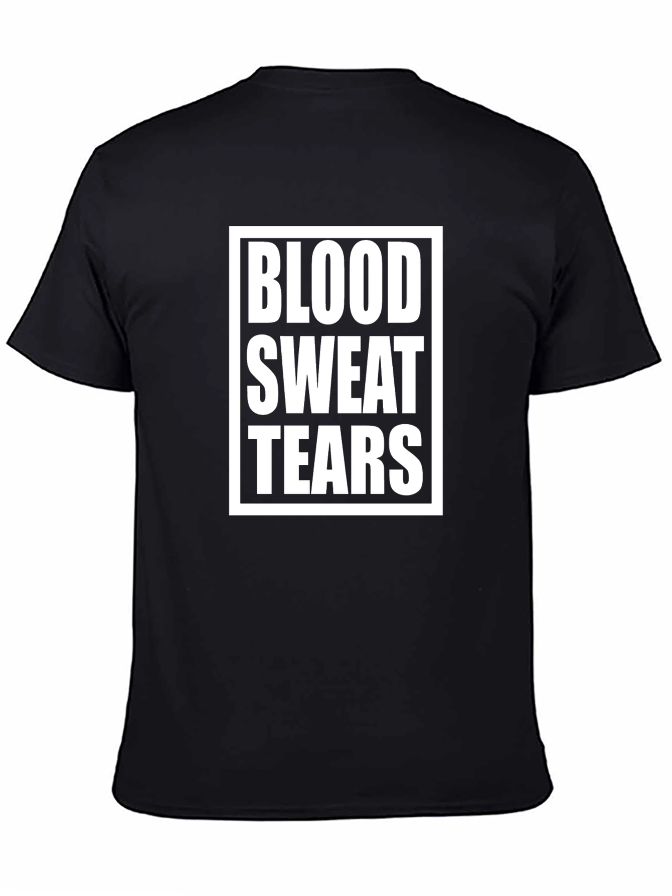 Blood Sweat Tears Graphic Tee - Trendy Cotton T-Shirt