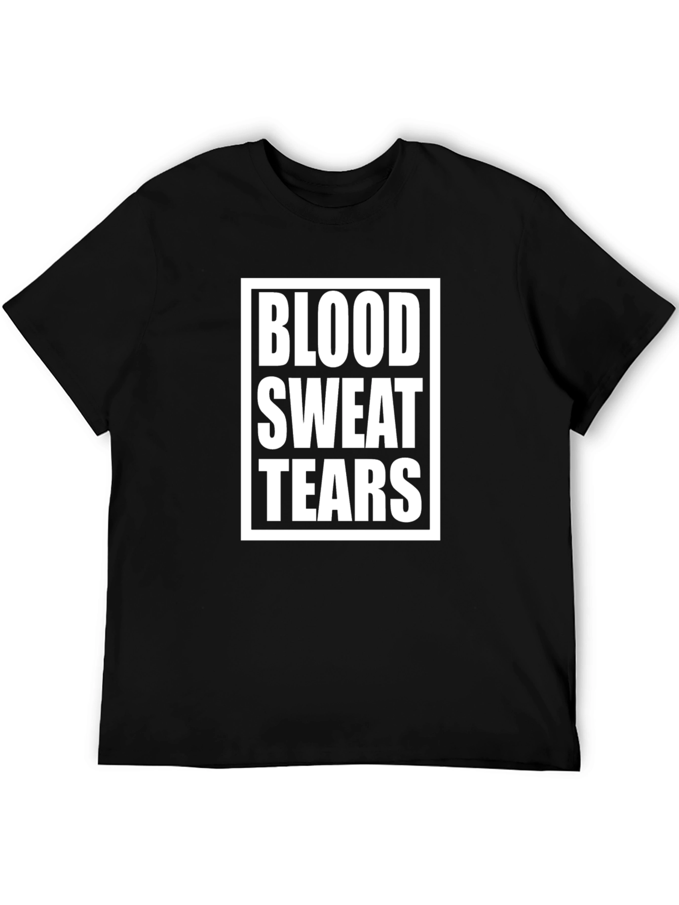 Blood Sweat Tears Graphic Tee - Trendy Cotton T-Shirt