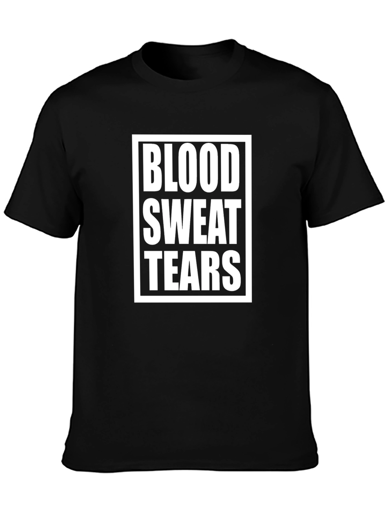 Blood Sweat Tears Graphic Tee - Trendy Cotton T-Shirt