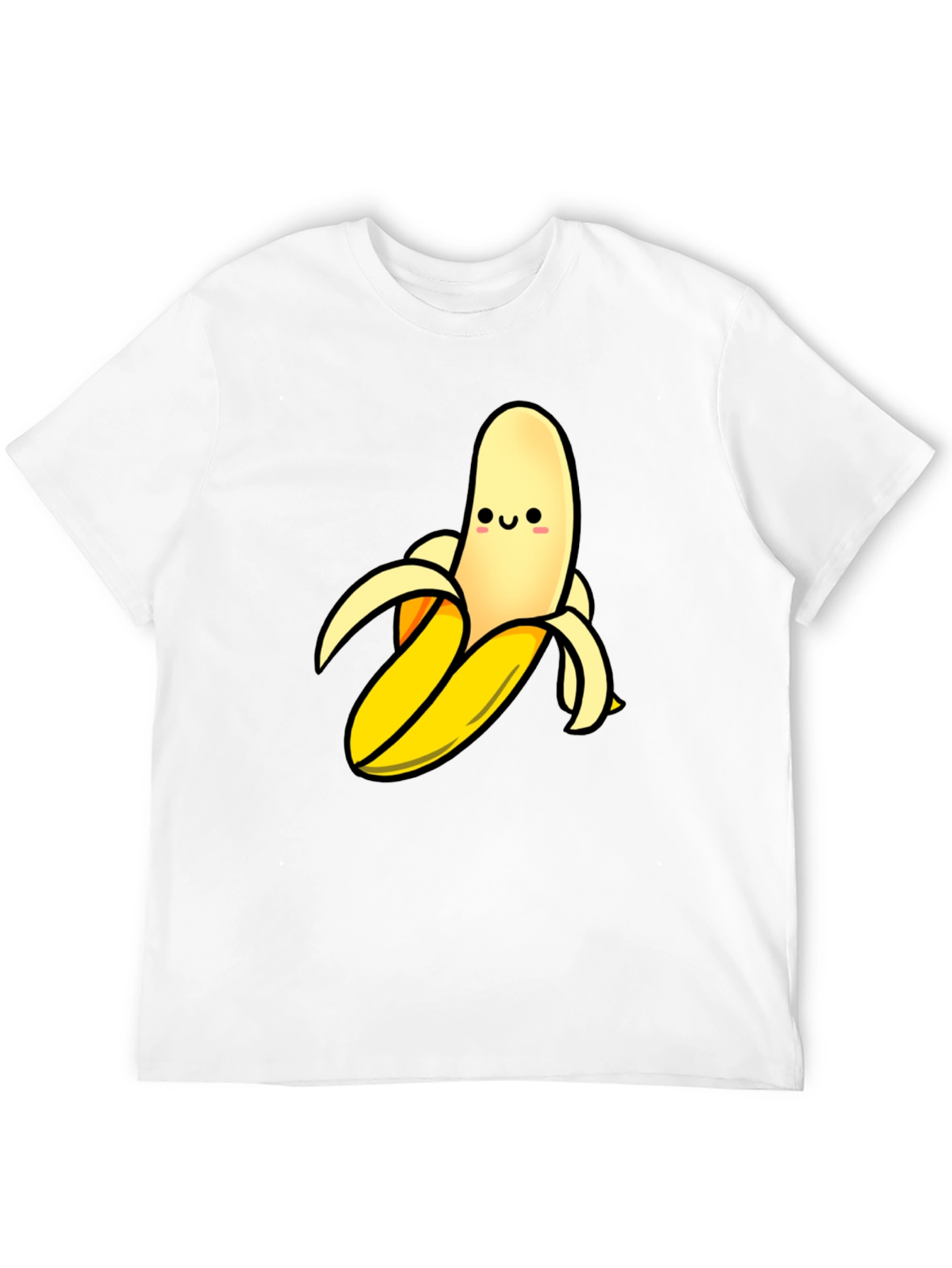 Funny Banana Graphic T-Shirt - Black