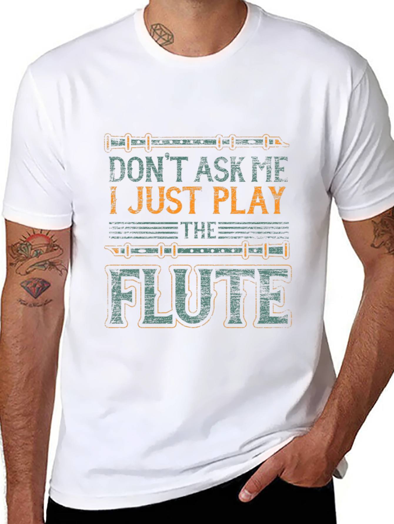 Dont Ask Me I Just Play The Flute T-Shirt