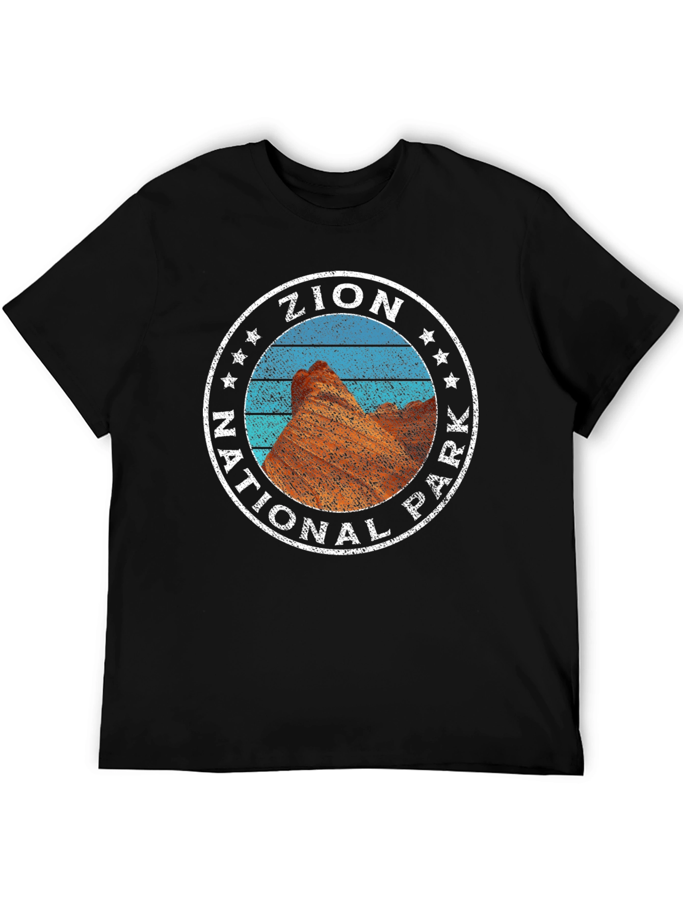 Zion National Park T-Shirt - Retro Style