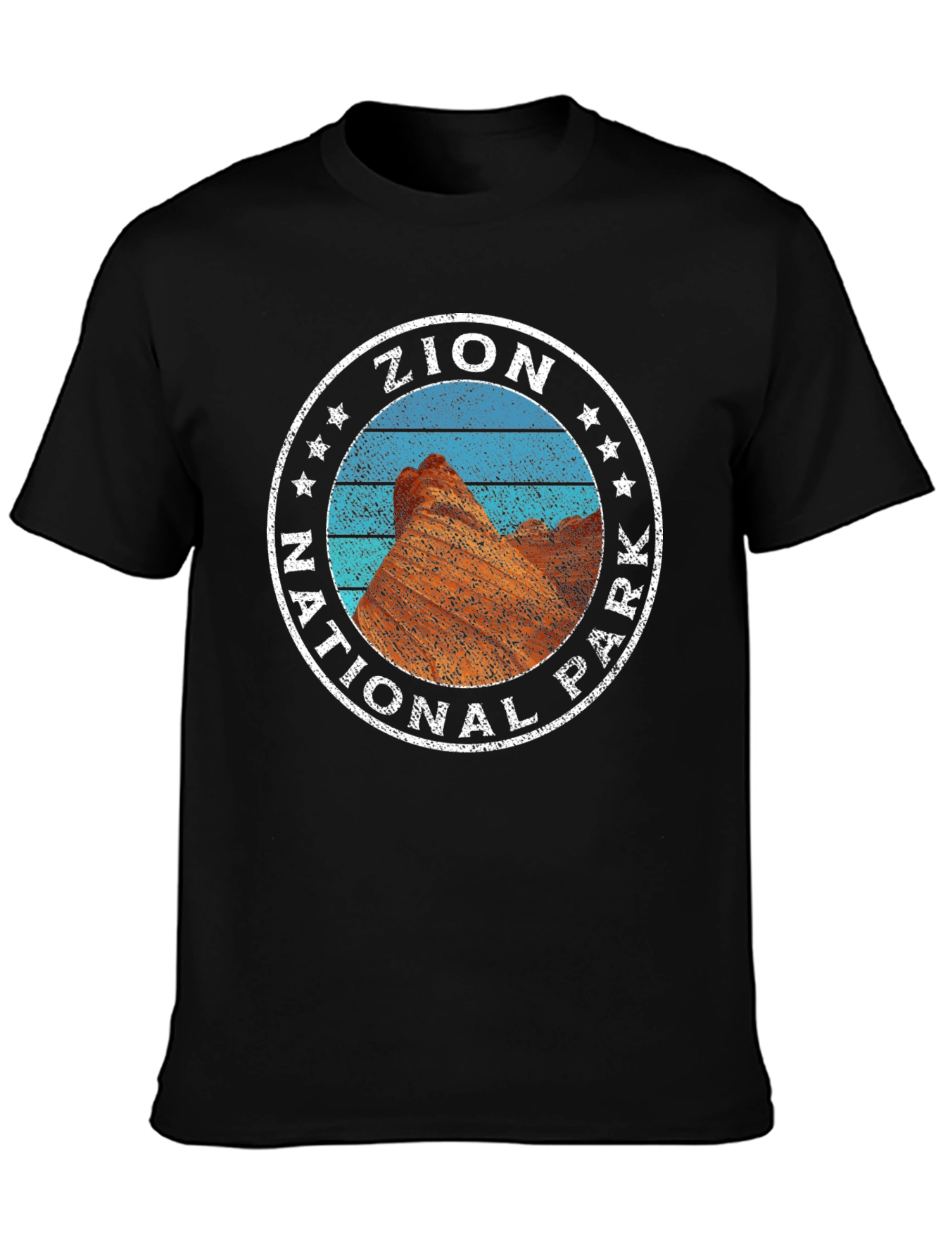 Zion National Park T-Shirt - Retro Style