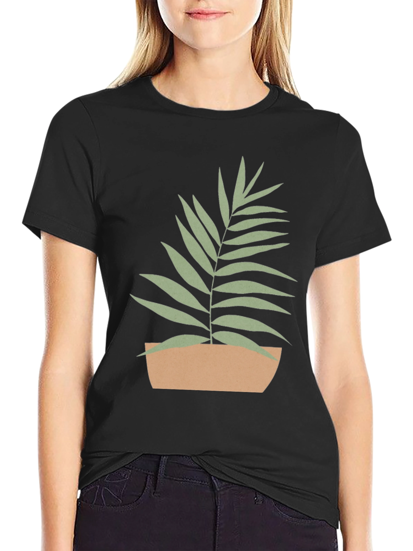 Plant Graphic T-Shirt - Casual Comfort