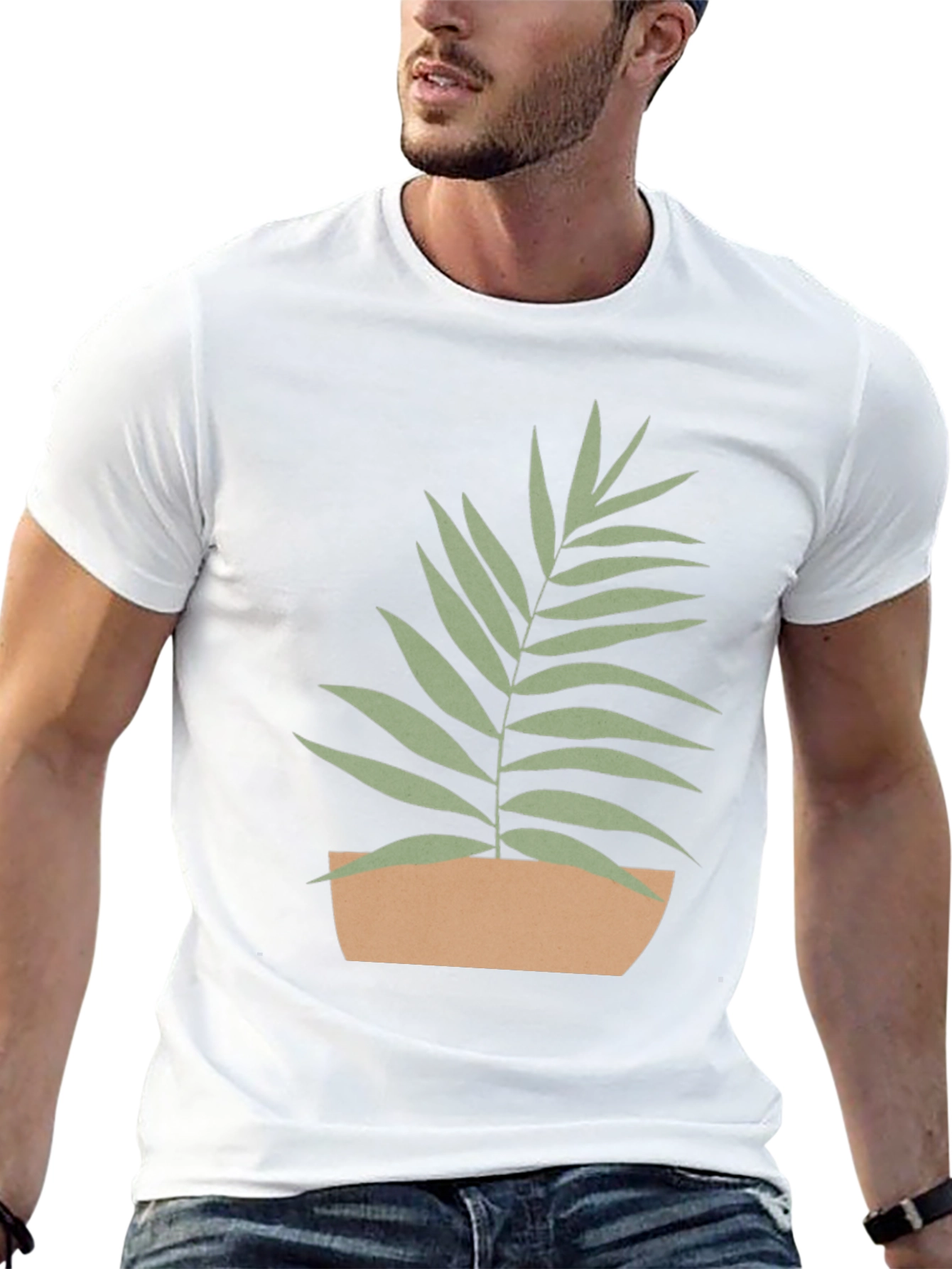 Plant Graphic T-Shirt - Casual Comfort