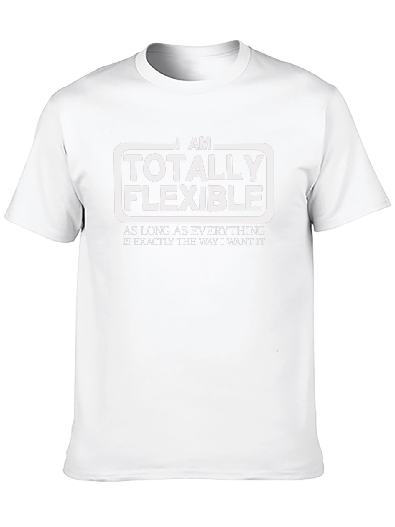 Totally Flexible Sarcastic Graphic Tee