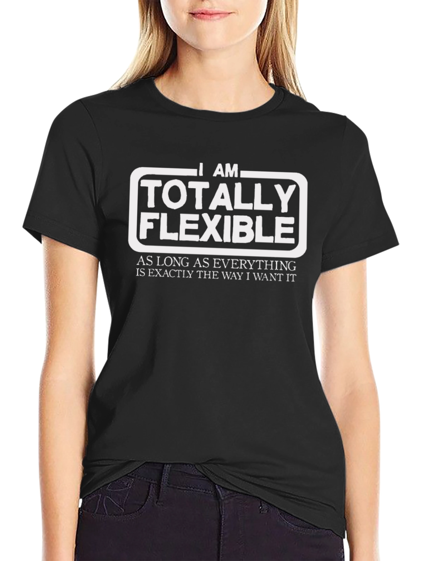 Totally Flexible Sarcastic Graphic Tee