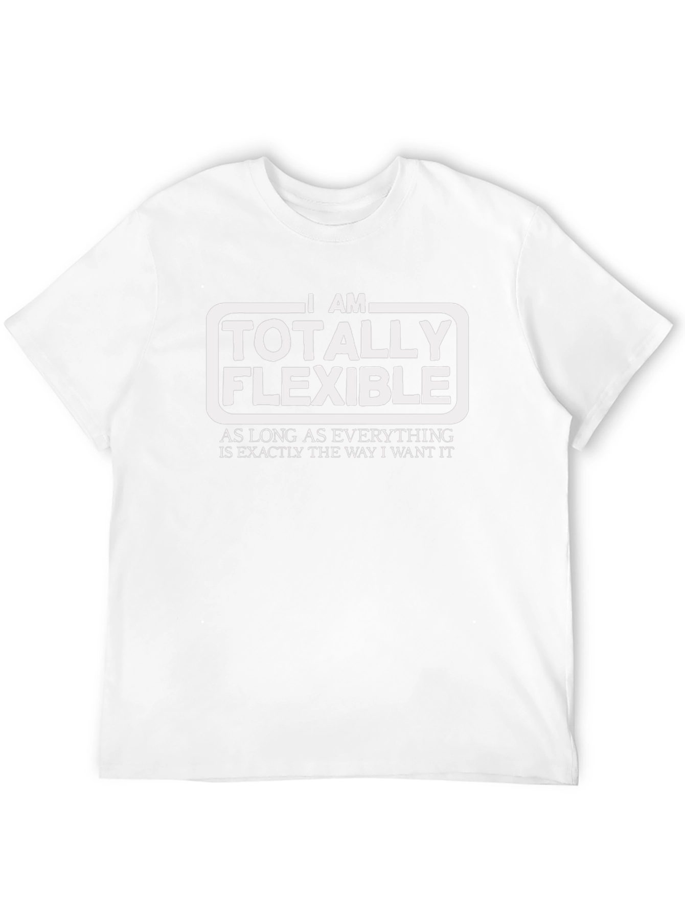 Totally Flexible Sarcastic Graphic Tee