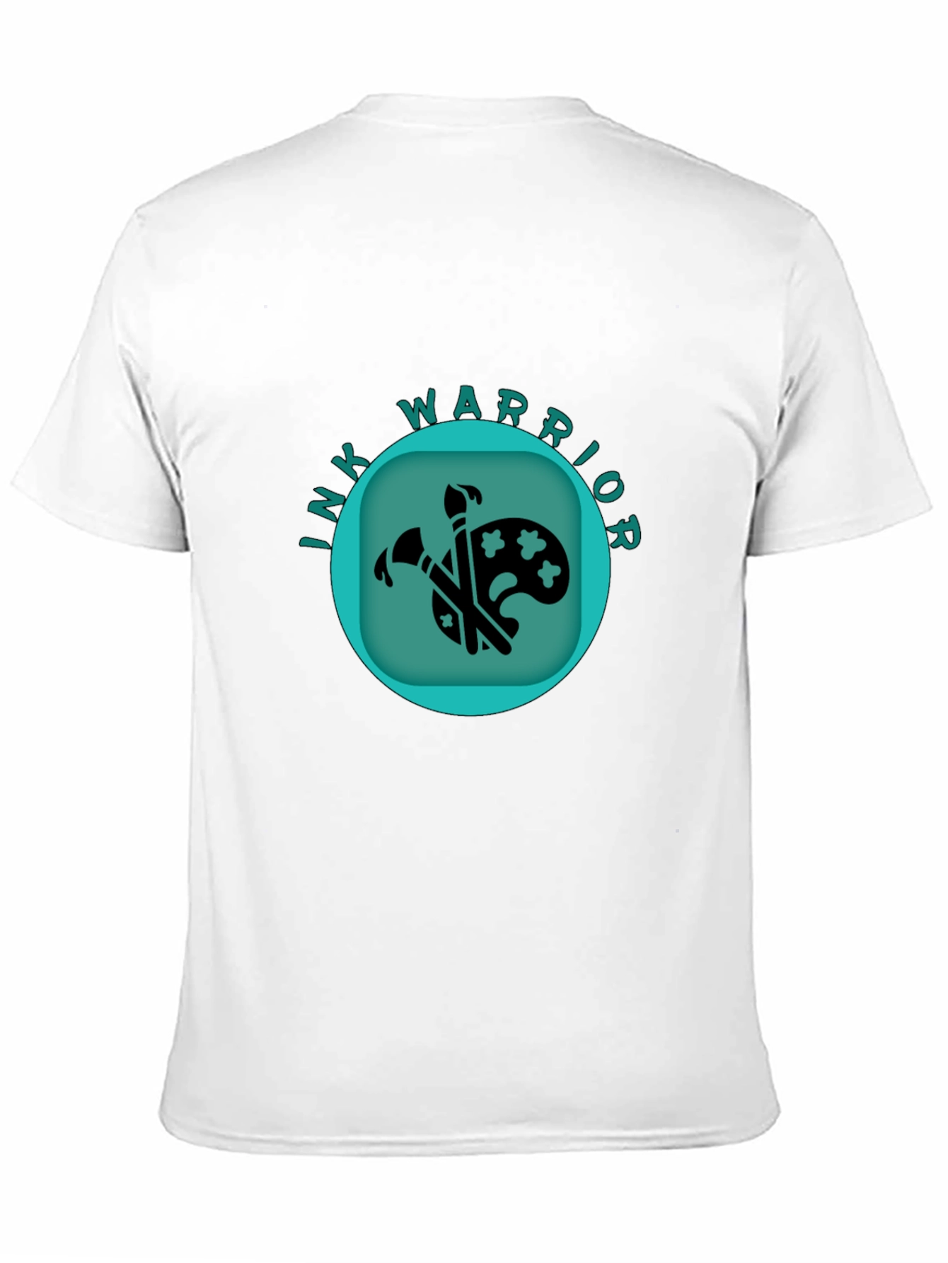 Ink Warrior Graphic T-Shirt - Black