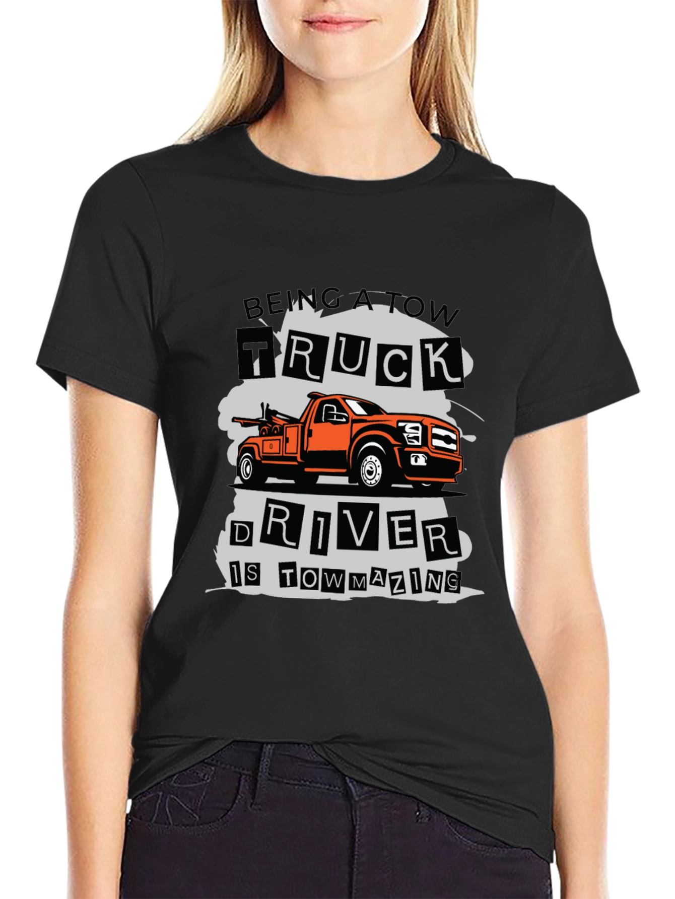 Tow Truck Driver Graphic Tee