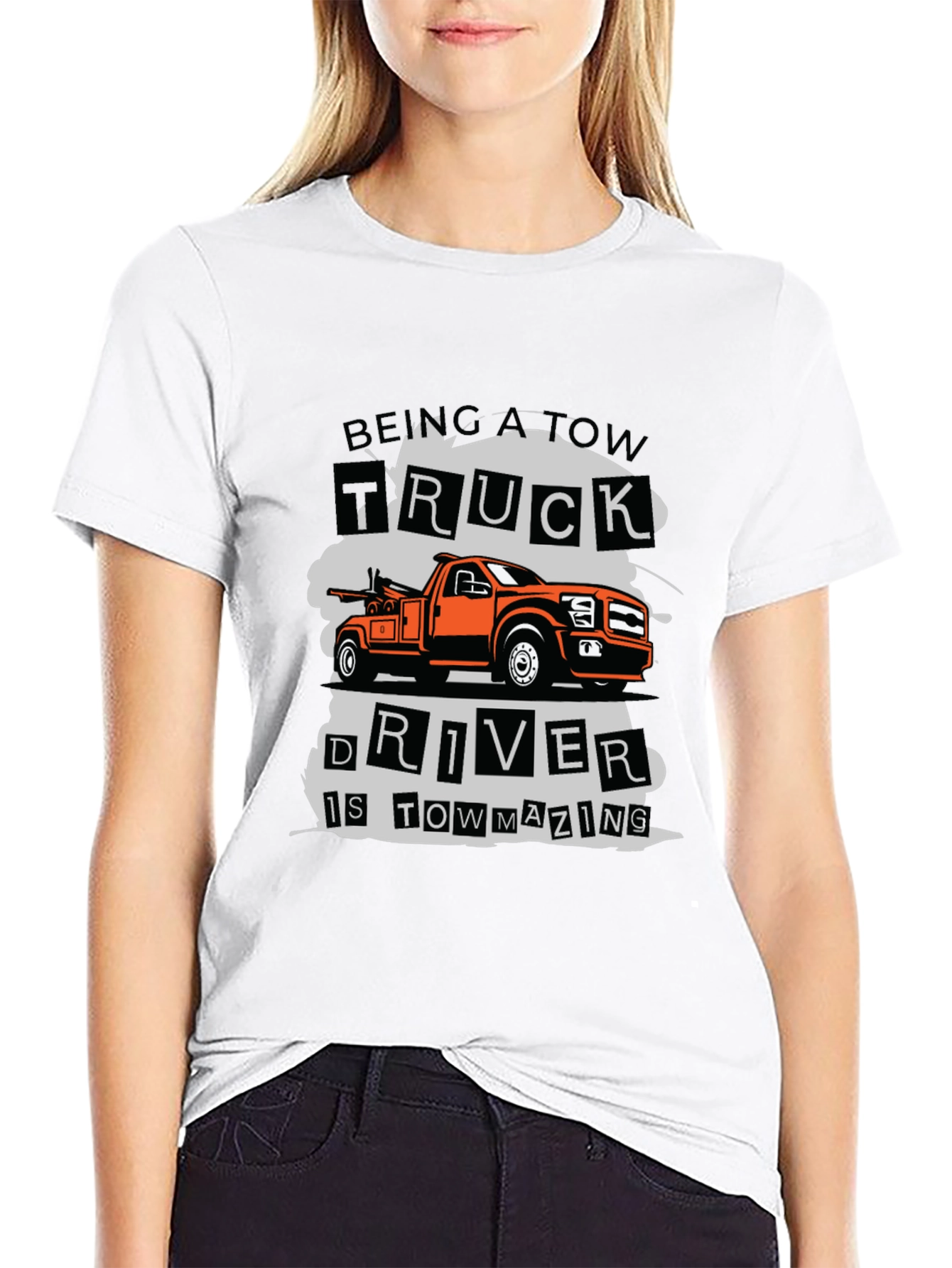 Tow Truck Driver Graphic Tee