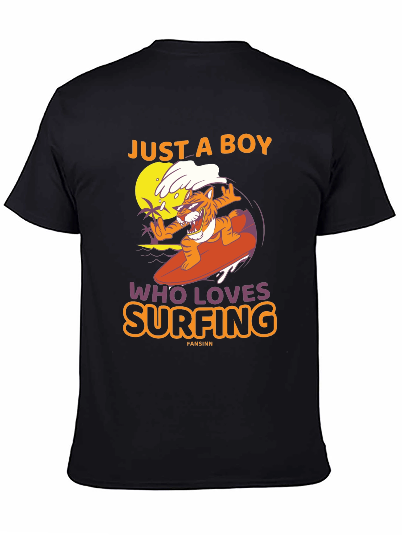 Just a Boy Who Loves Surfing T-Shirt