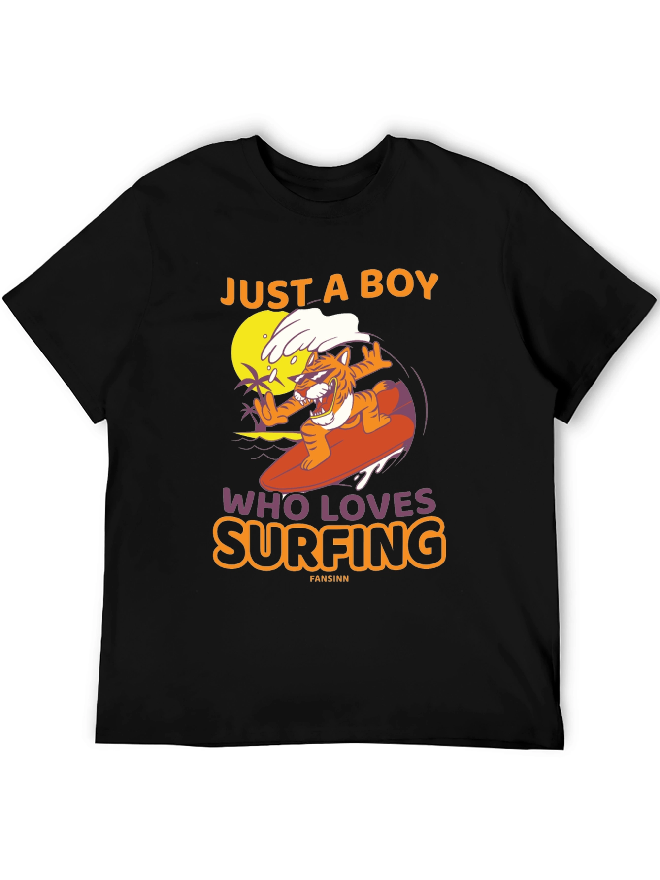 Just a Boy Who Loves Surfing T-Shirt