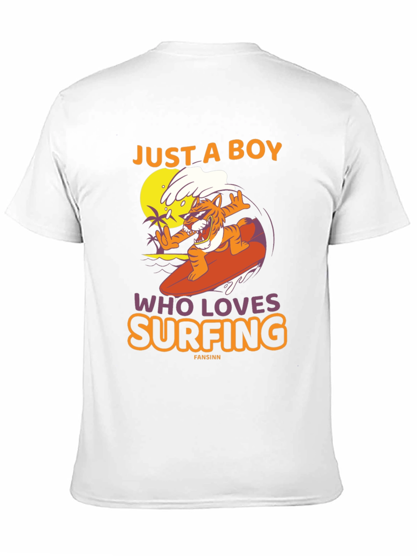 Just a Boy Who Loves Surfing T-Shirt