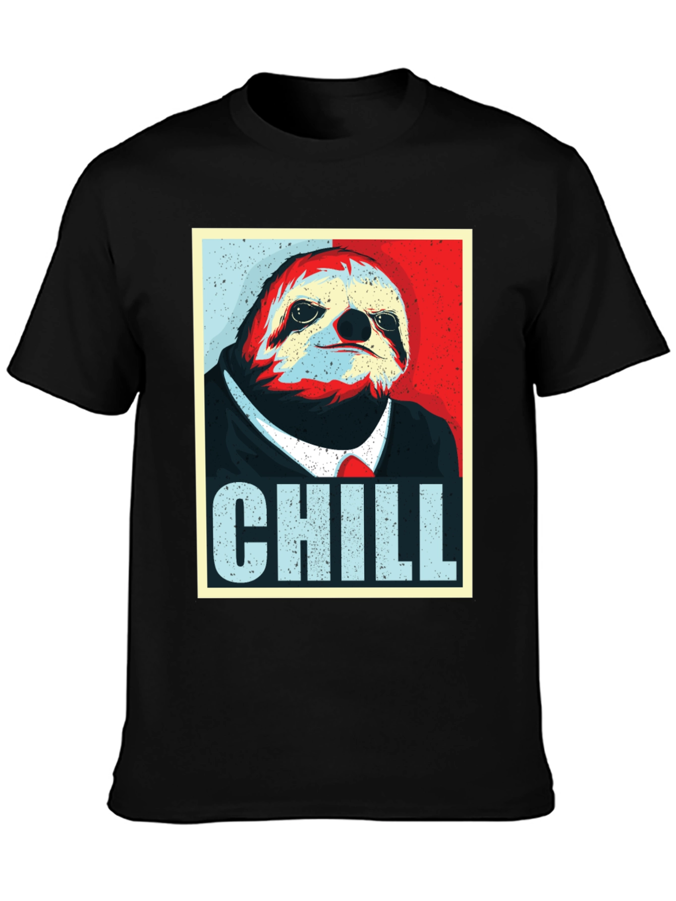 Chill Sloth Graphic Tee - Relaxed Fit