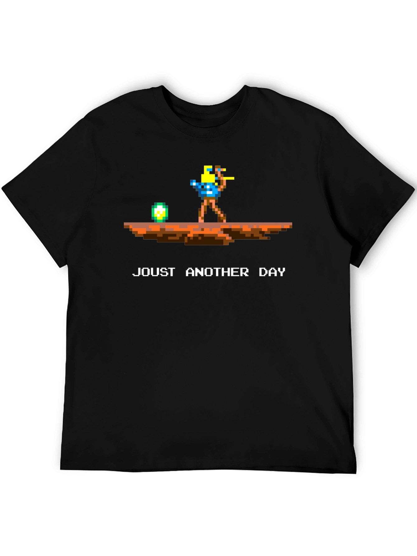 Joust Another Day Graphic Tee - Retro Gaming Shirt