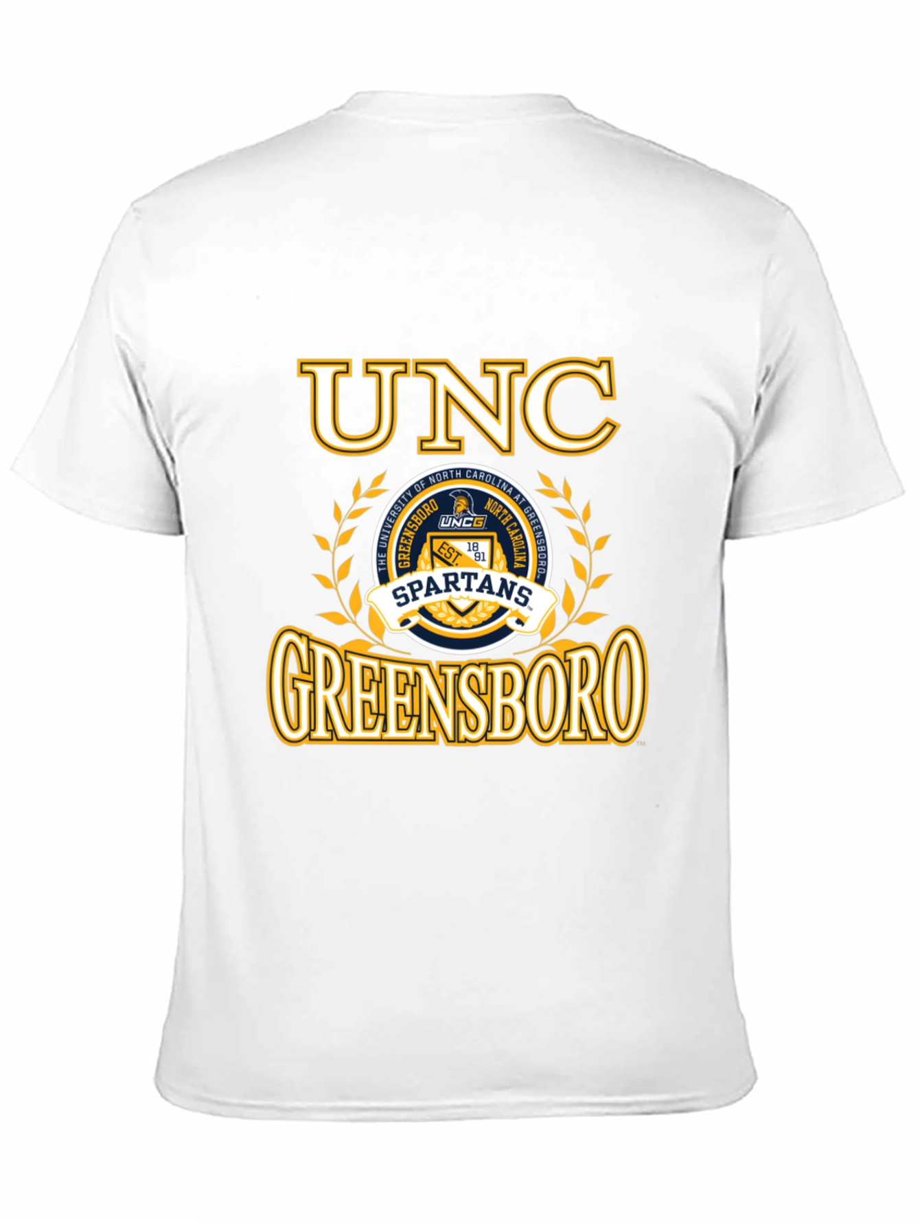 UNC Greensboro Spartans Black T-Shirt