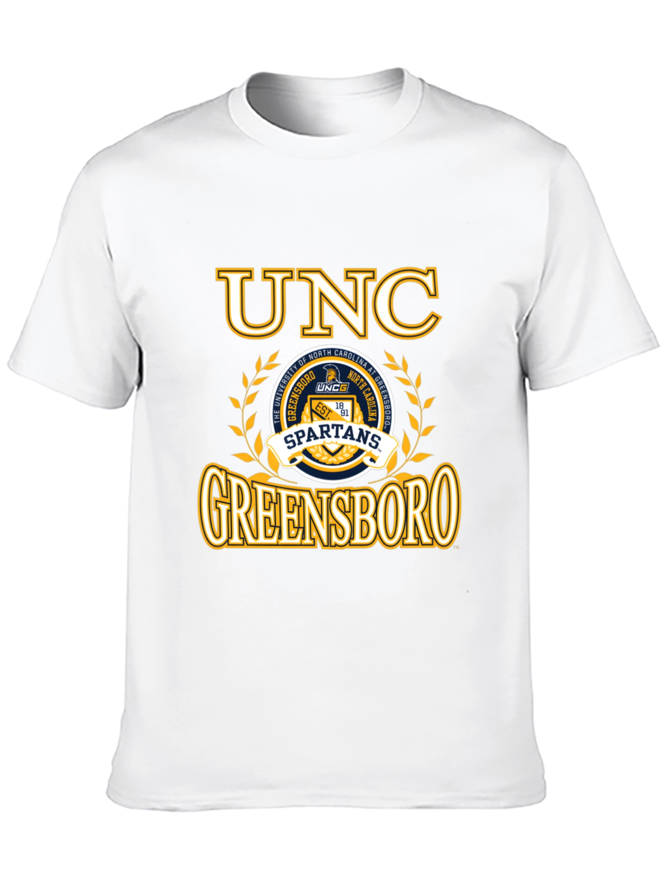 UNC Greensboro Spartans Black T-Shirt