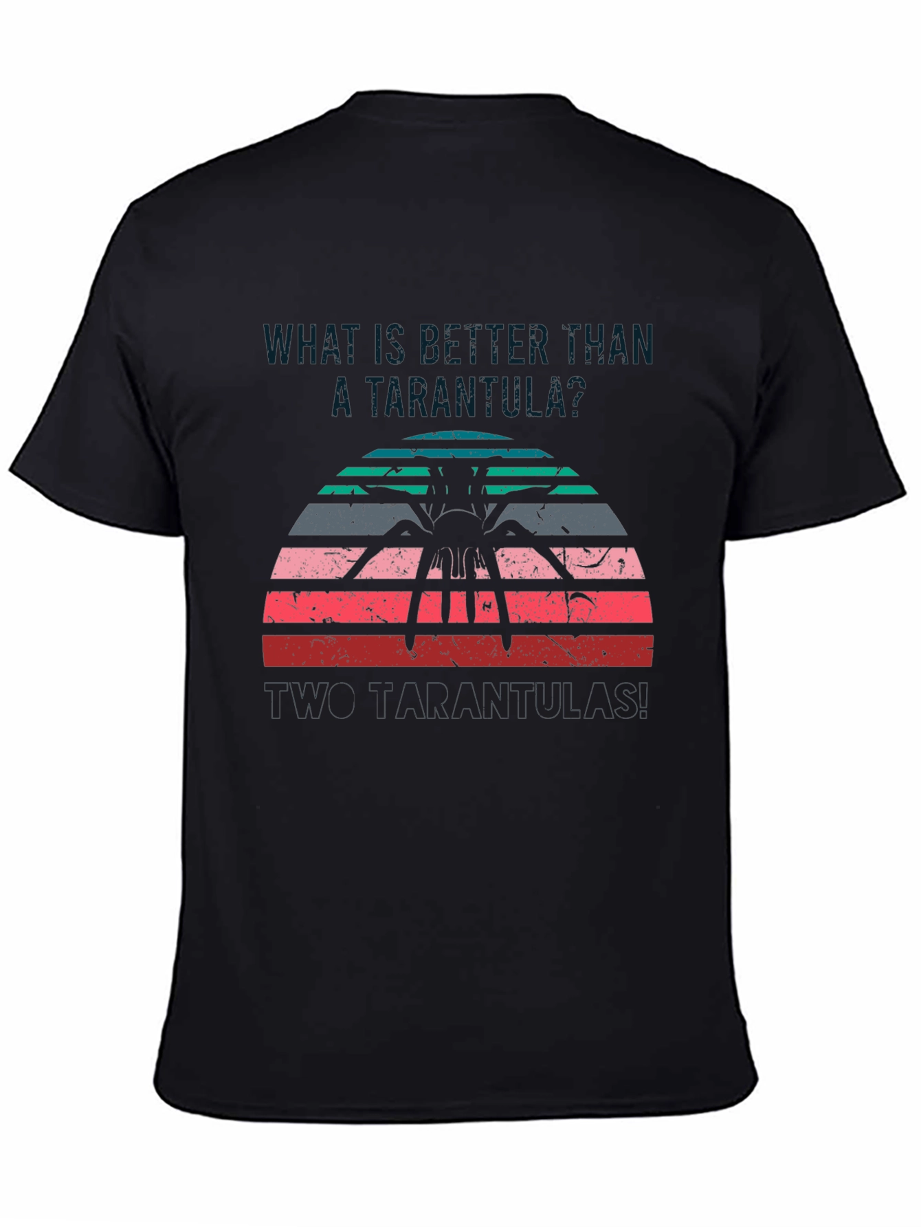 Tarantula Sunset Graphic T-Shirt