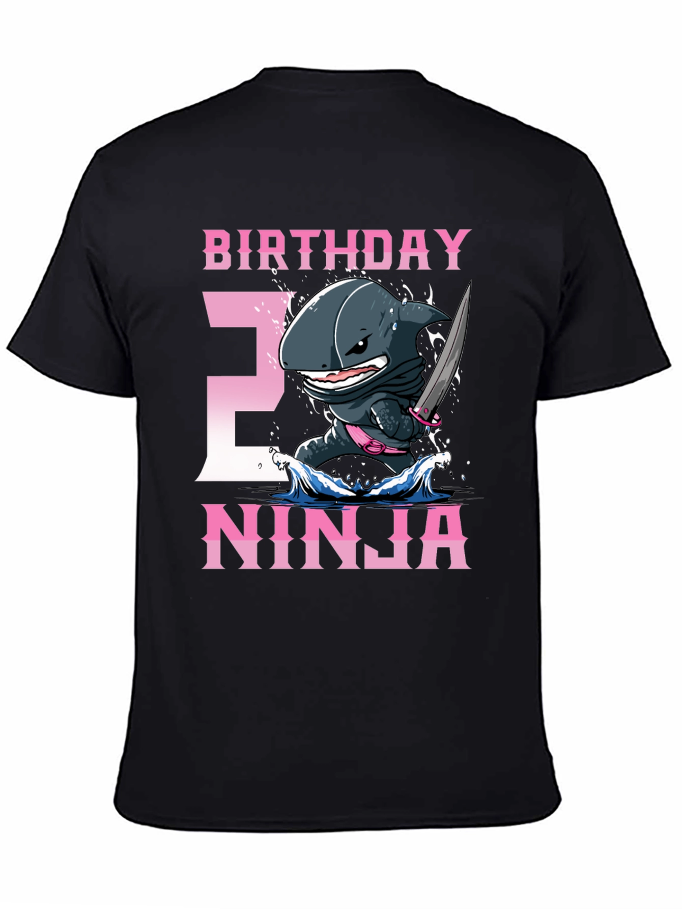 Birthday Ninja Shark T-Shirt