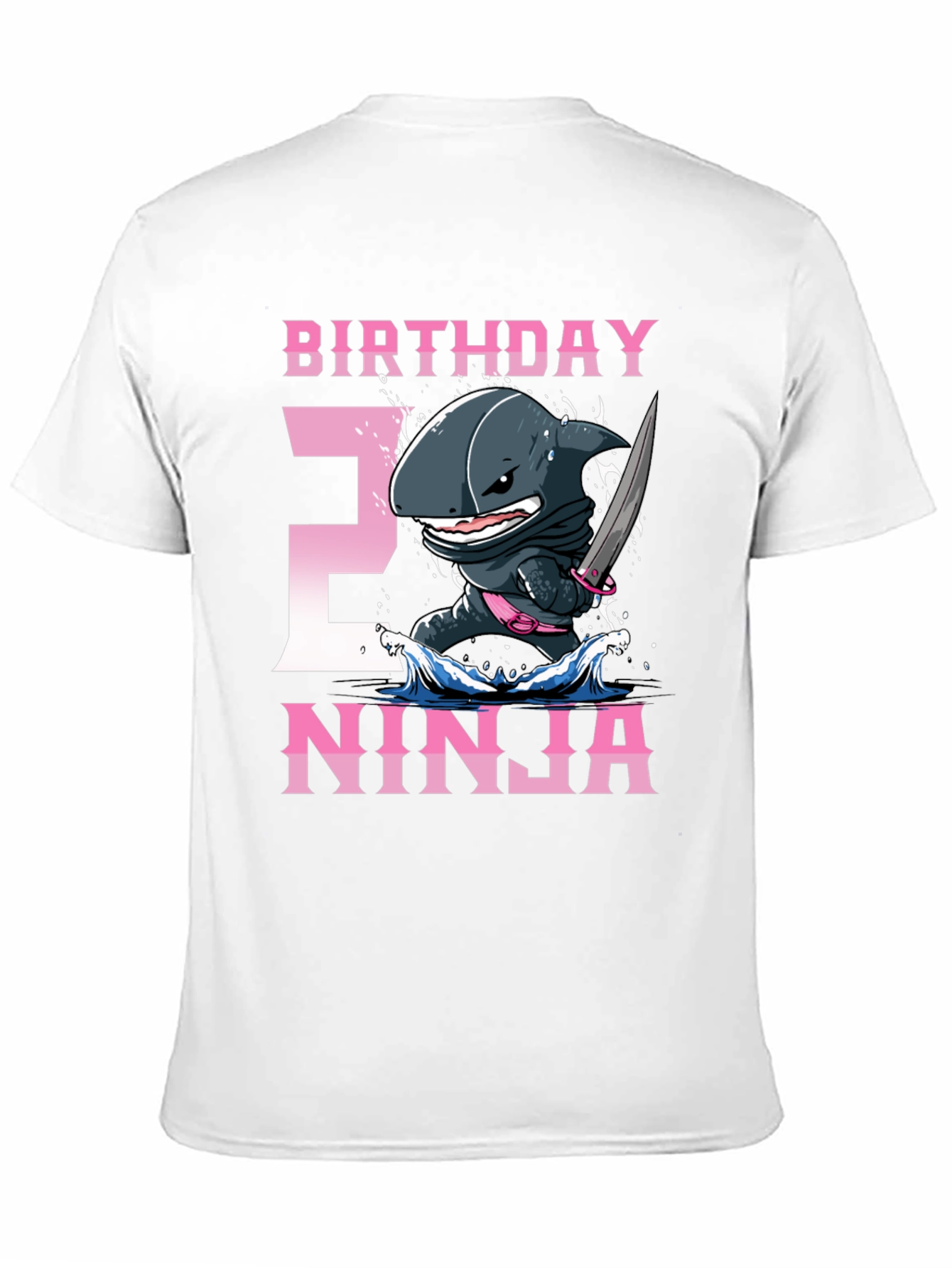 Birthday Ninja Shark T-Shirt