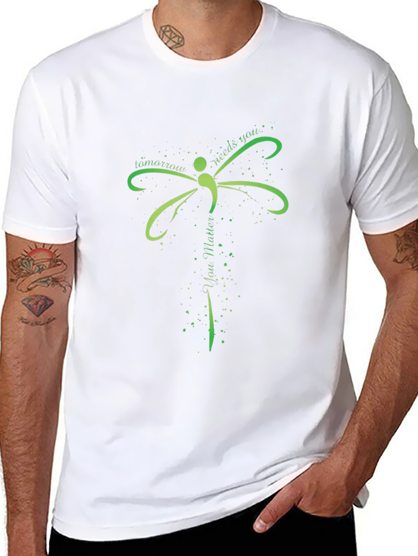 Tomorrow Needs You Dragonfly Graphic Tee