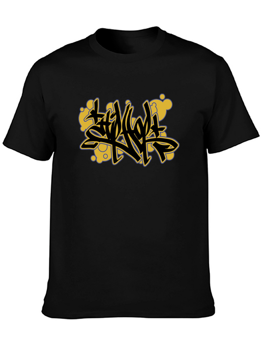 Bold Graphic Black T-Shirt