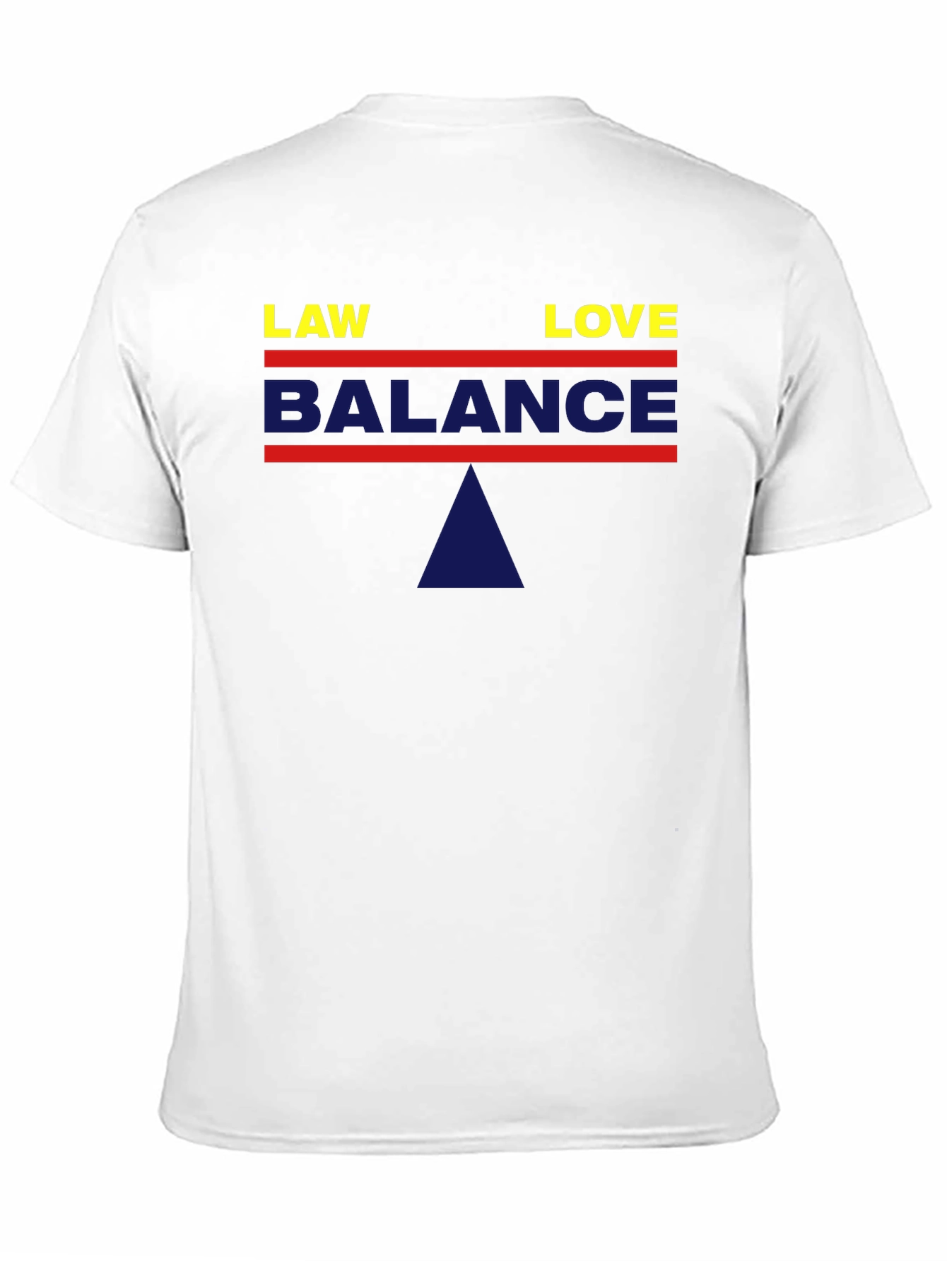 Balance Law and Love Graphic T-Shirt