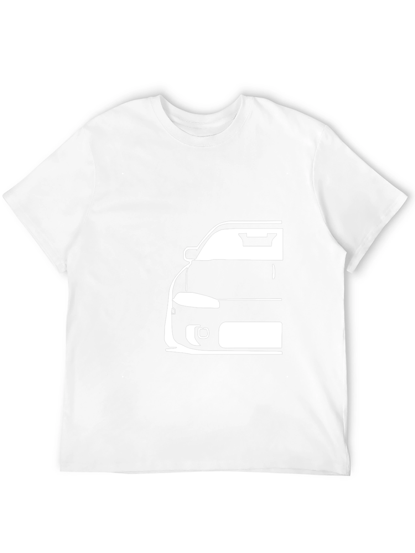Eclipse Car Silhouette Graphic Tee - Black