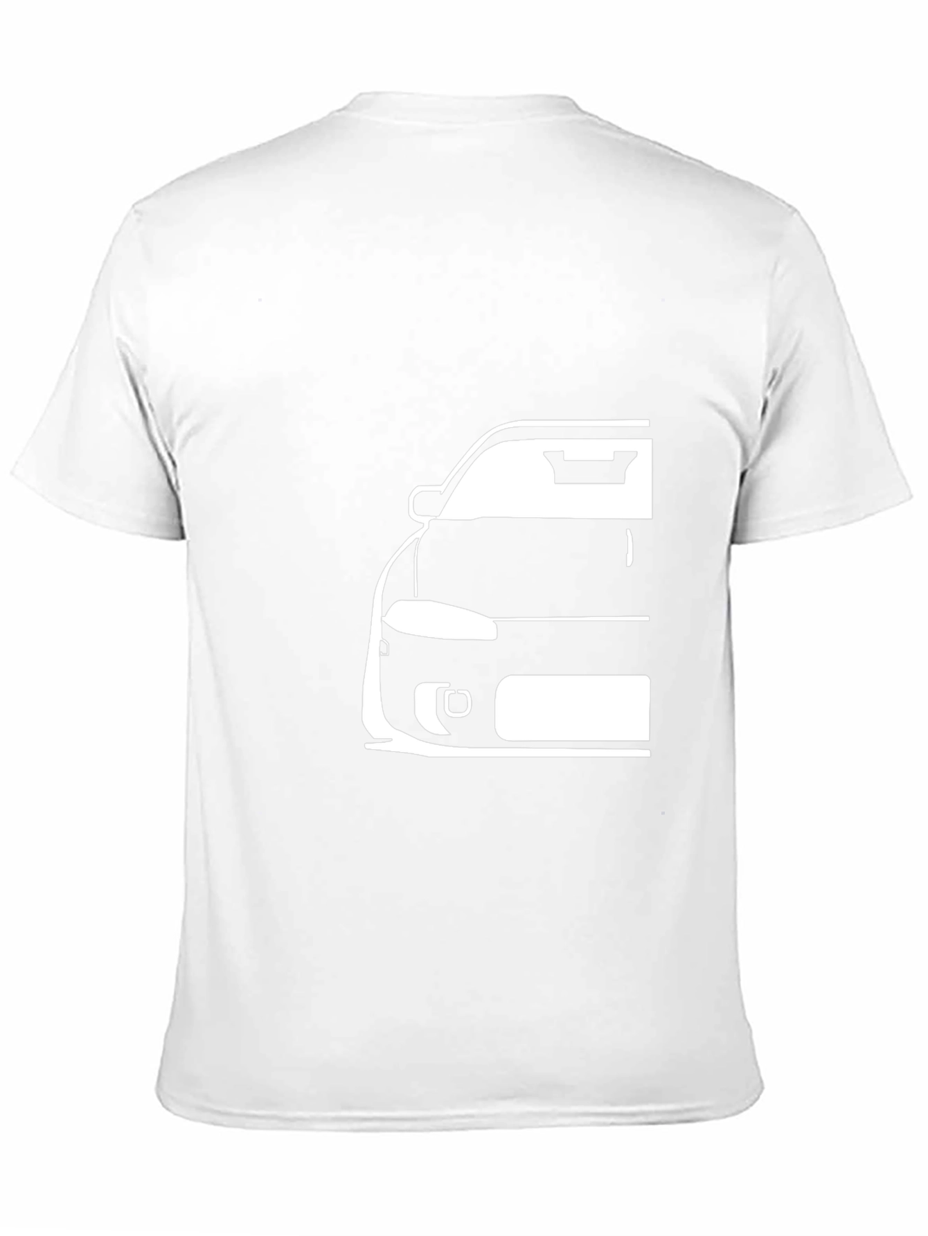 Eclipse Car Silhouette Graphic Tee - Black