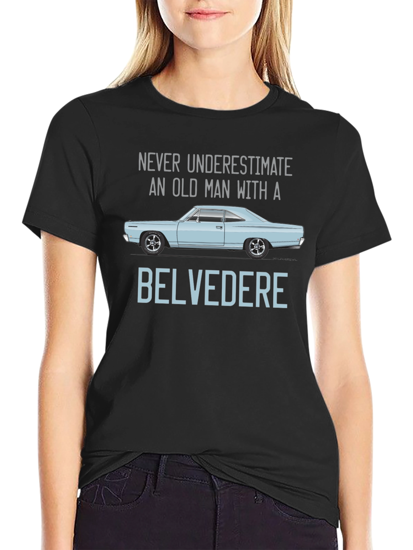 Belvedere Old Man Car T-Shirt