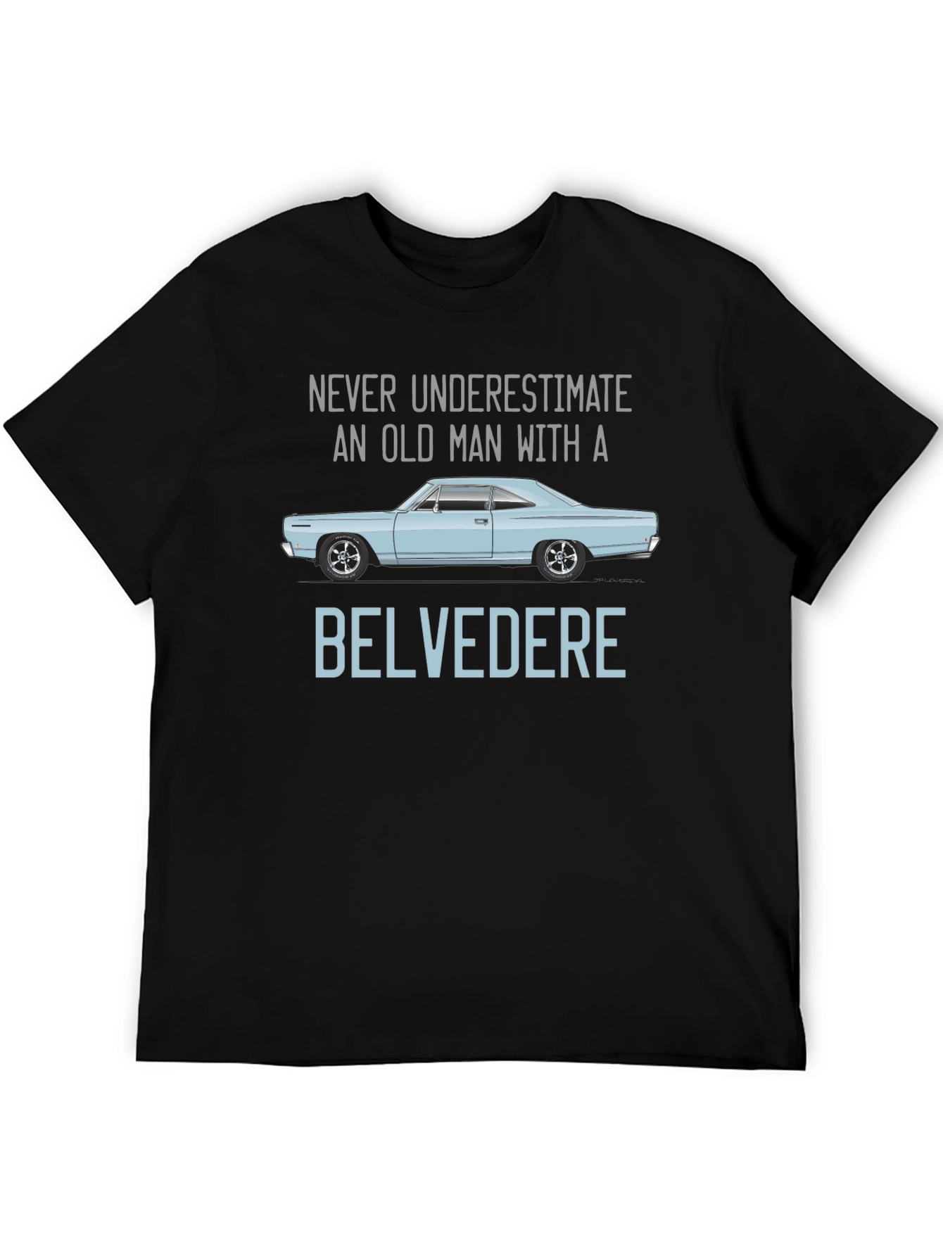 Belvedere Old Man Car T-Shirt