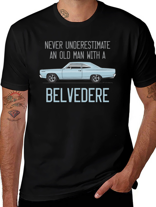 Belvedere Old Man Car T-Shirt