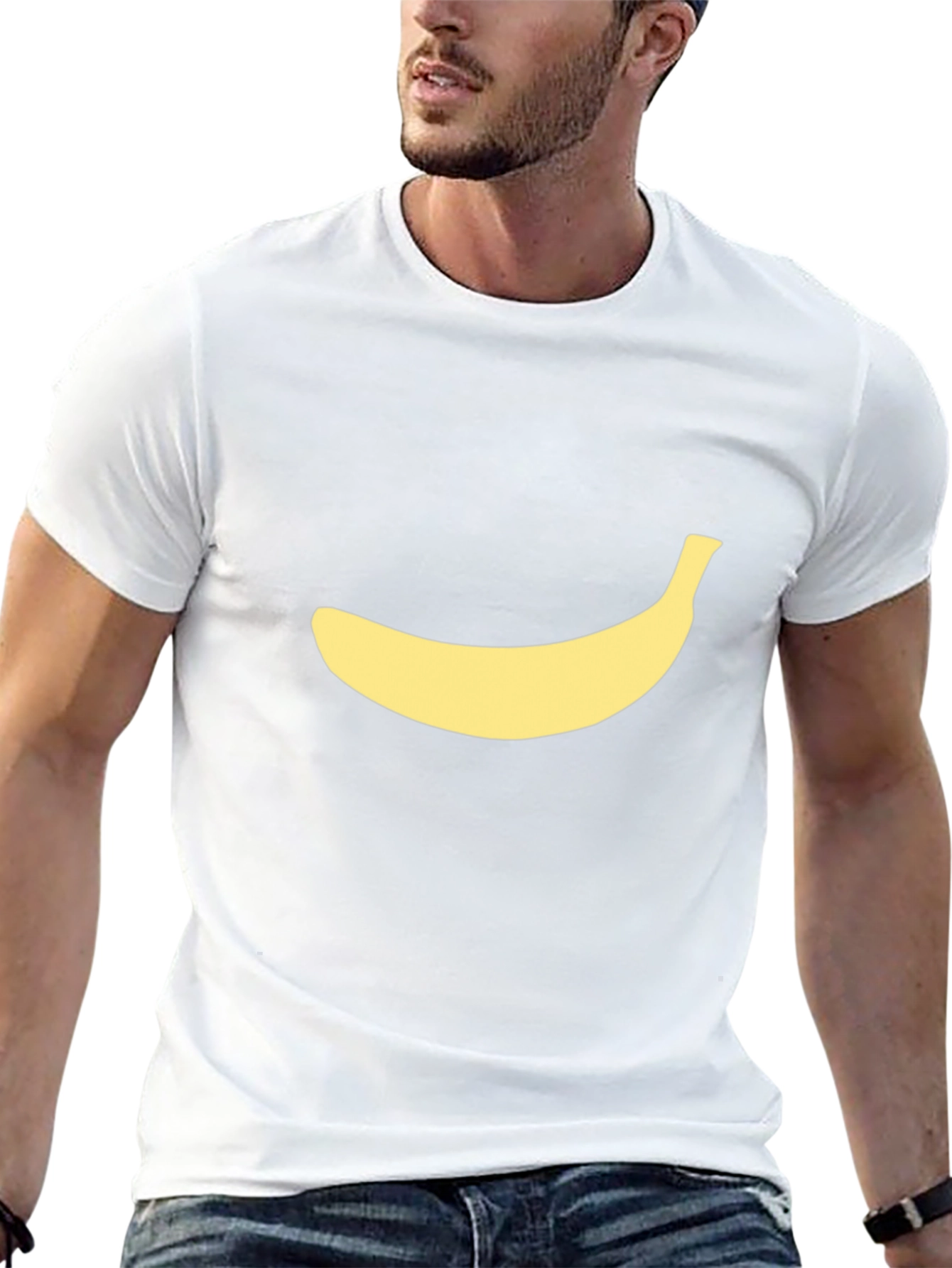 Banana Graphic Black T-Shirt - Quirky & Fun!