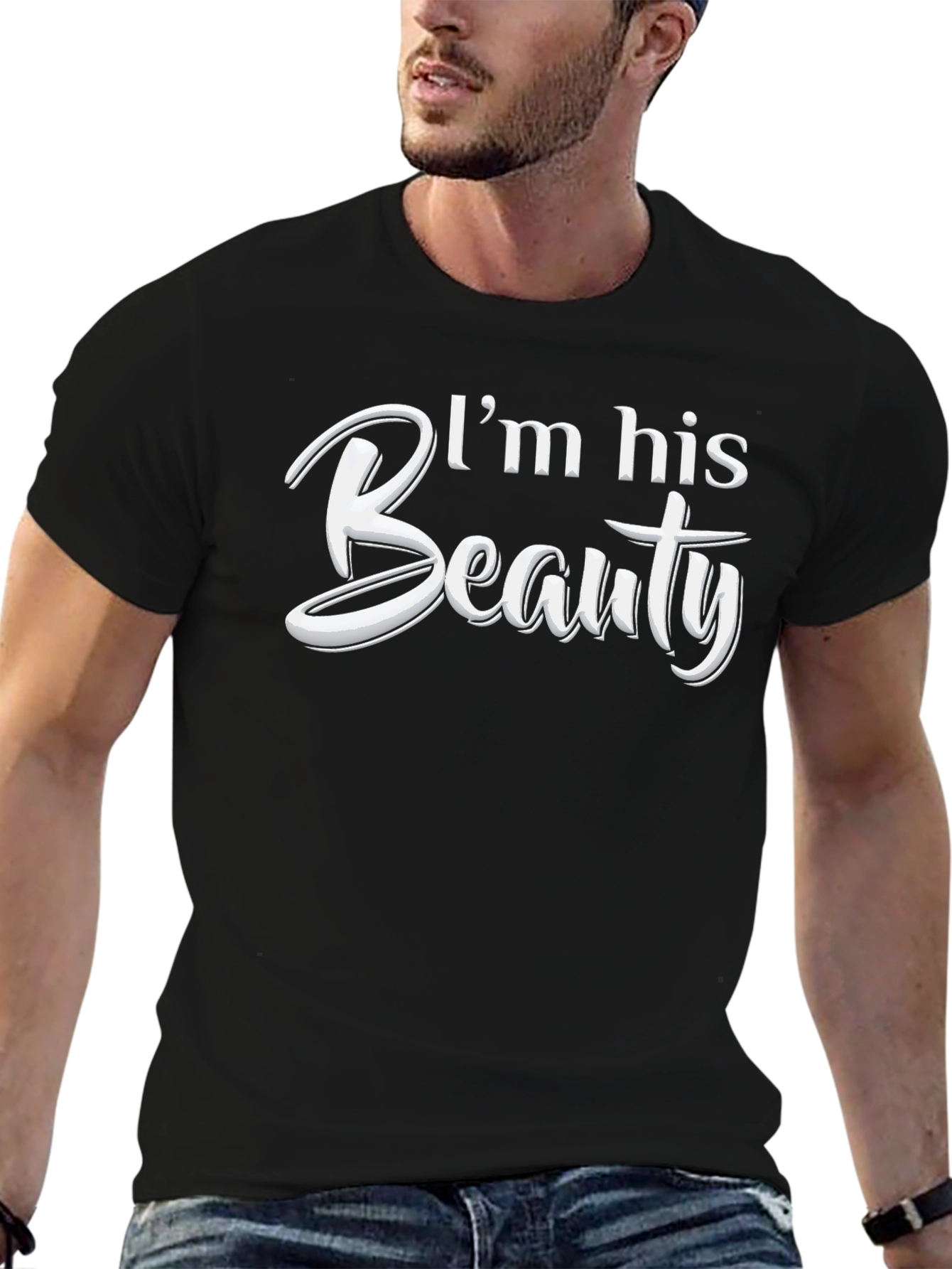 Im His Beauty Matching Couple T-Shirt