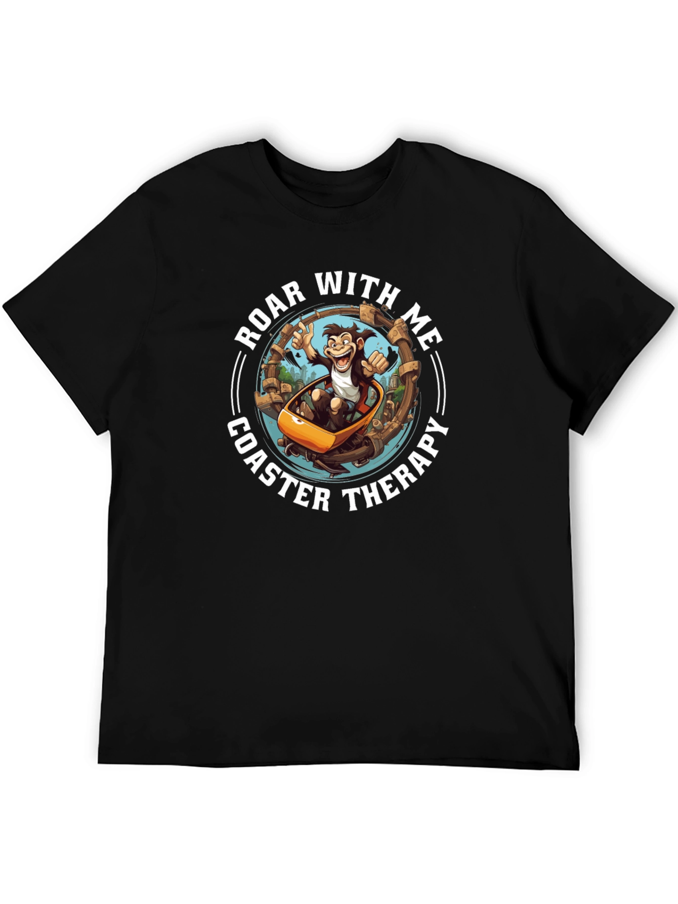 Roar With Me Coaster Therapy T-Shirt