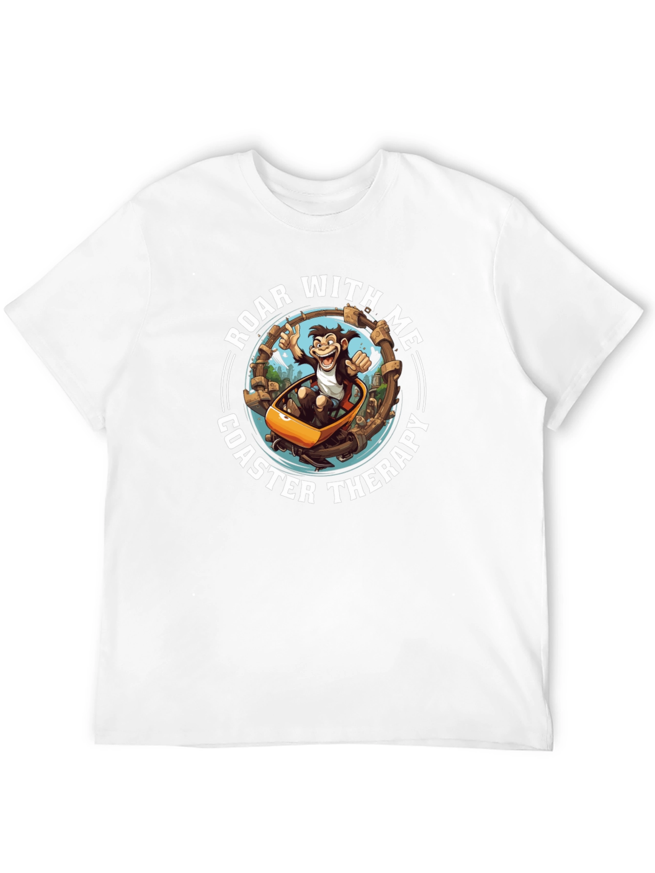 Roar With Me Coaster Therapy T-Shirt
