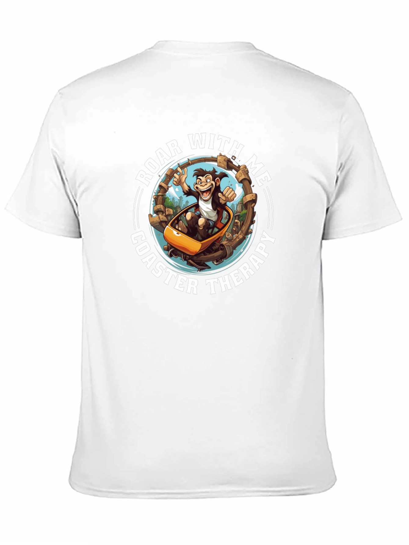Roar With Me Coaster Therapy T-Shirt