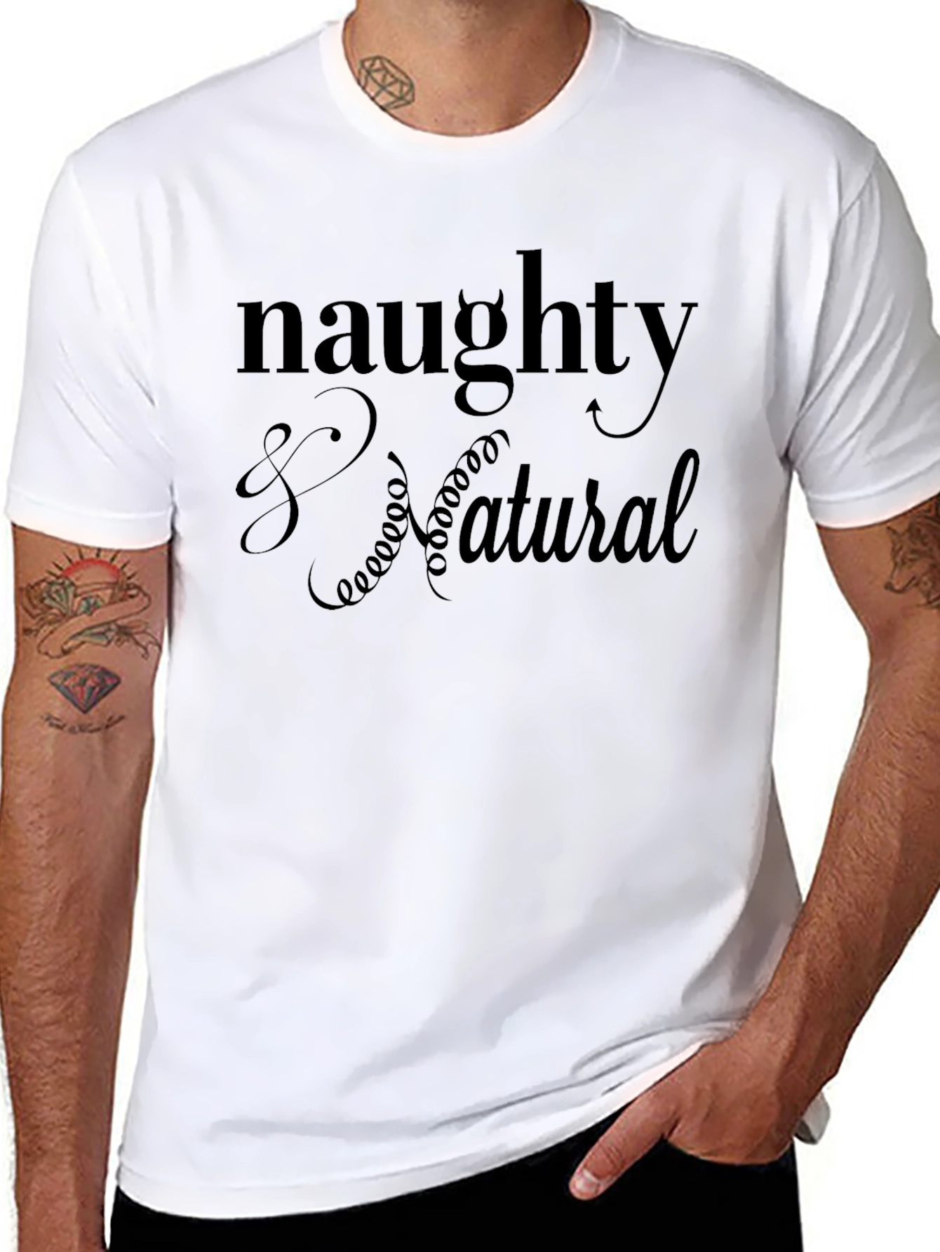 Naughty & Natural Graphic T-Shirt