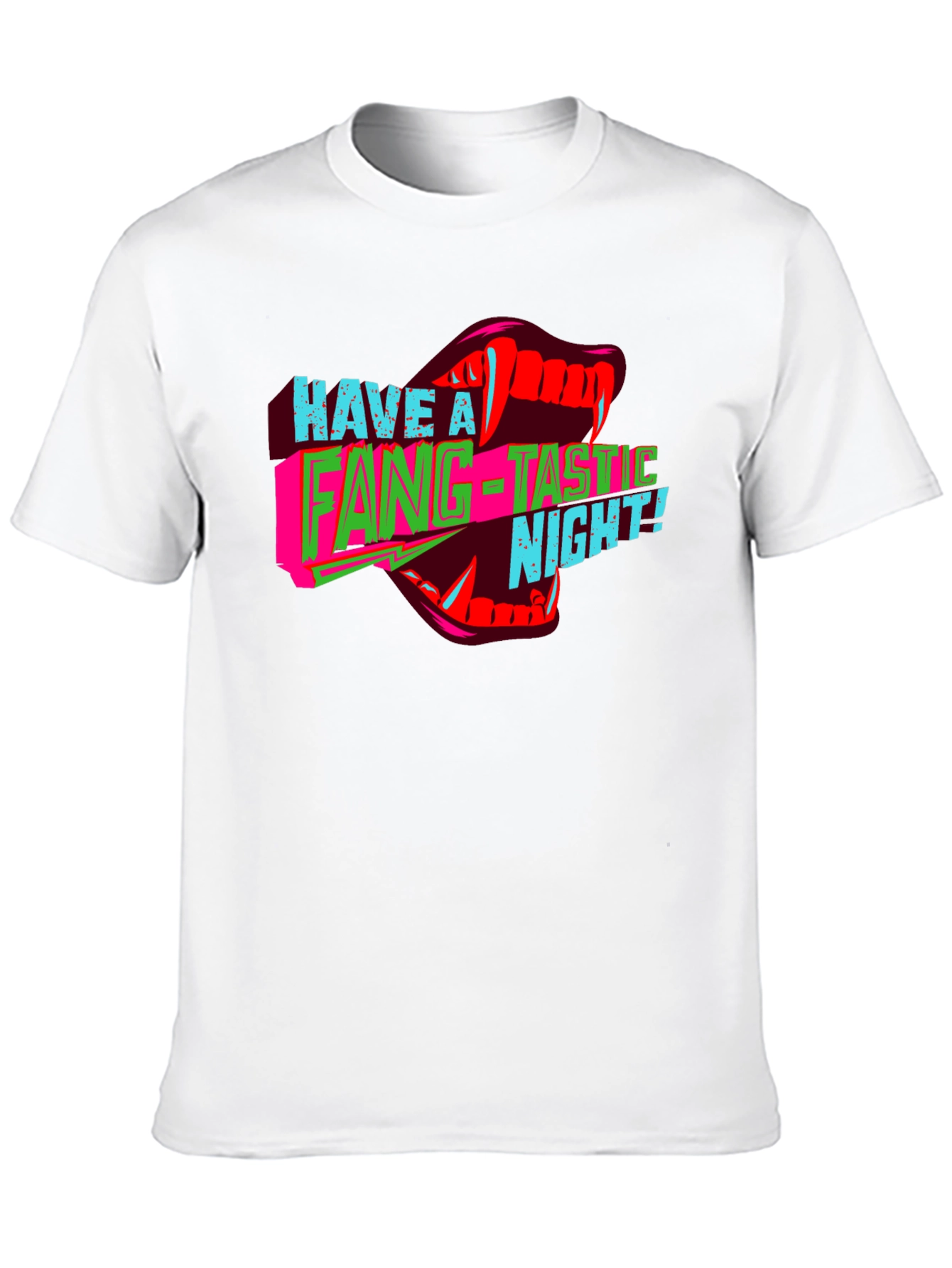 Fang-Tastic Night Graphic T-Shirt