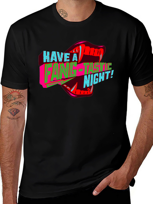 Fang-Tastic Night Graphic T-Shirt