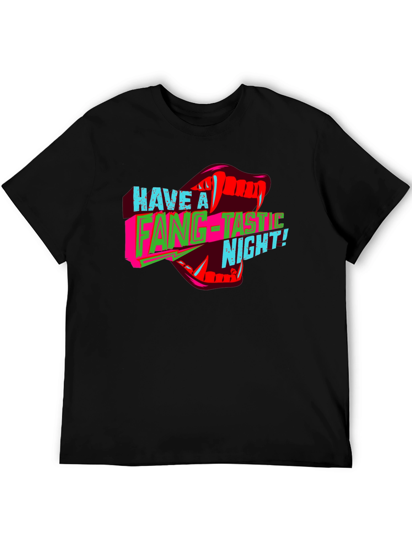 Fang-Tastic Night Graphic T-Shirt