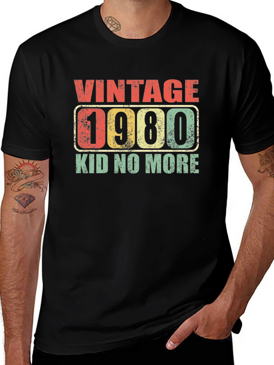 Vintage 1980 Kid No More Graphic T-Shirt