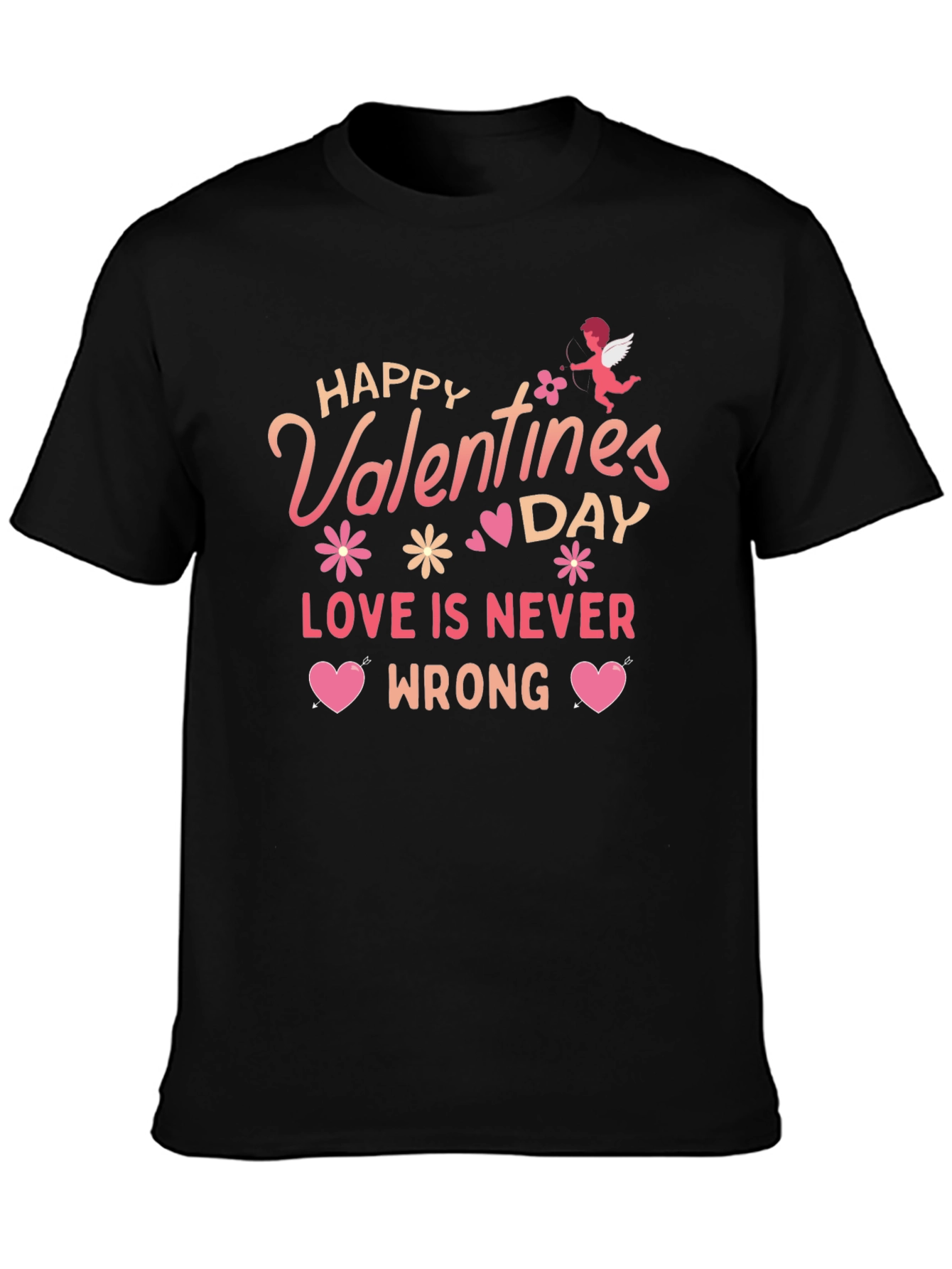 Valentines Day T-shirt: Love Is Never Wrong