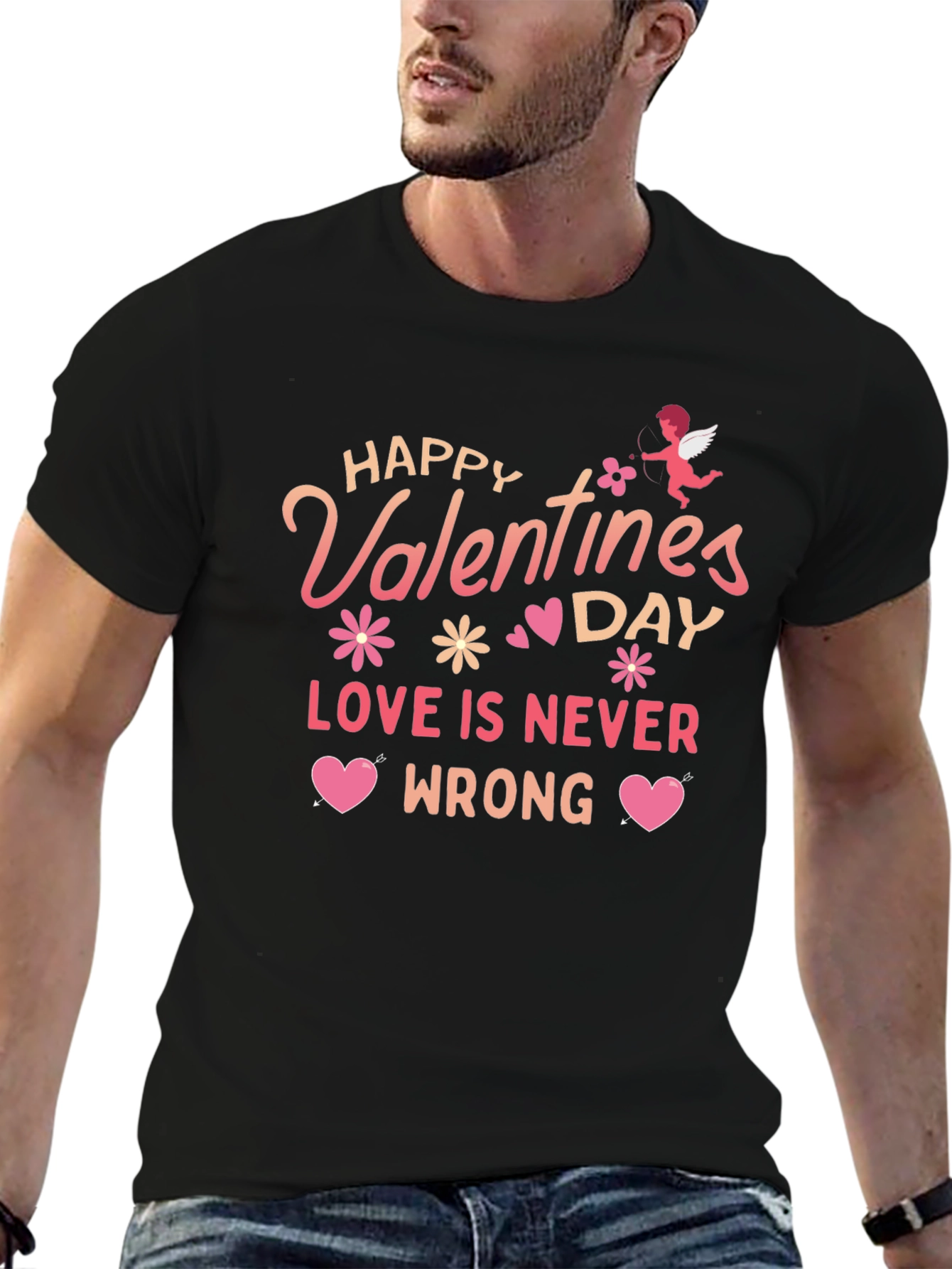 Valentines Day T-shirt: Love Is Never Wrong